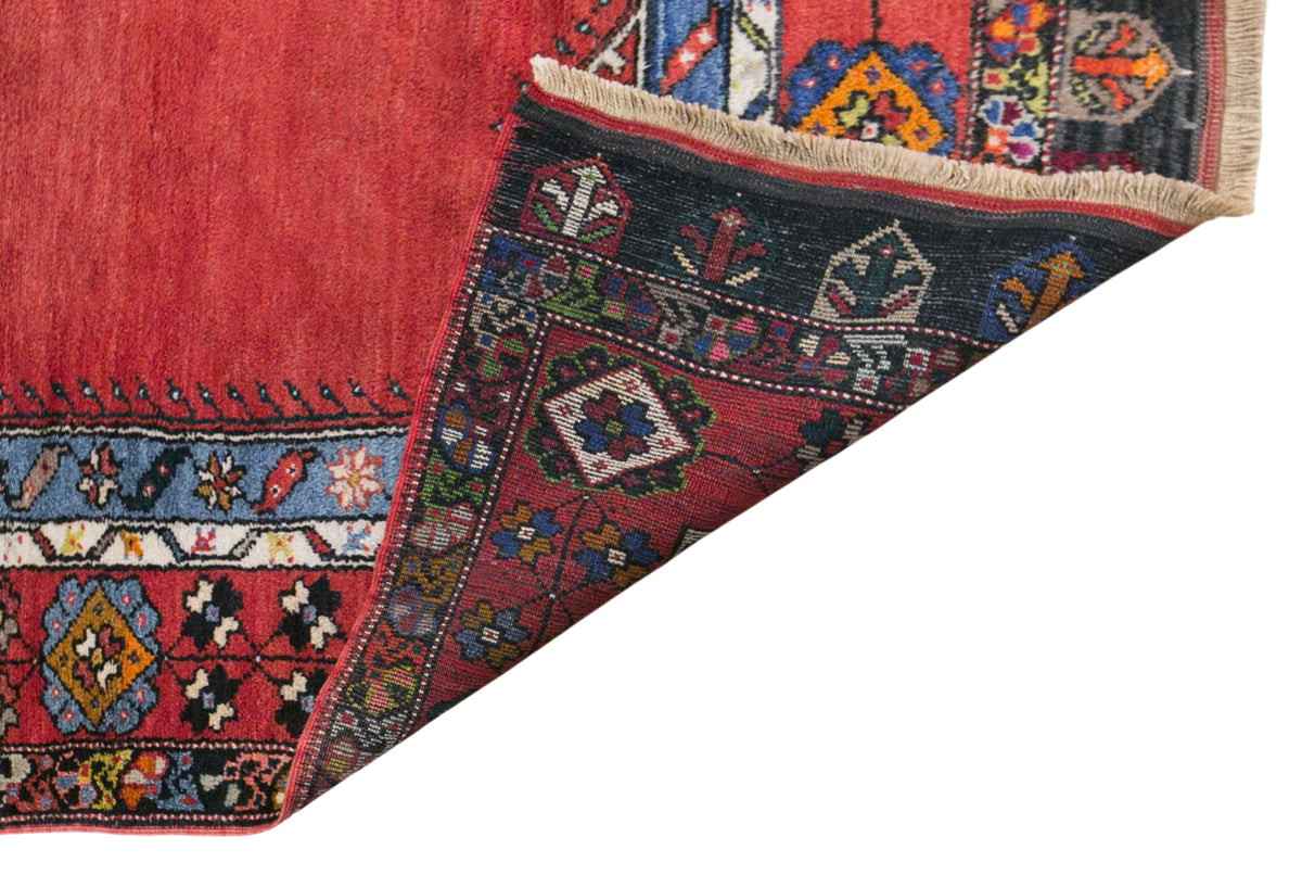 Vintage Konya Prayer Rug, 114 × 200 cm / 3.7 x 6.6 ft Handmade Wool Rug