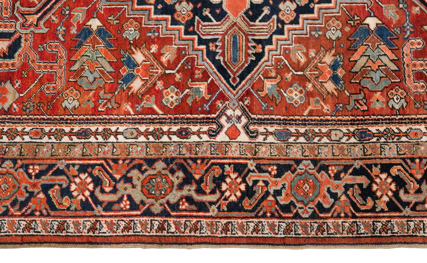 Vintage Turkish Area Rug, 7.7x10.2 ft, 235x310 cm