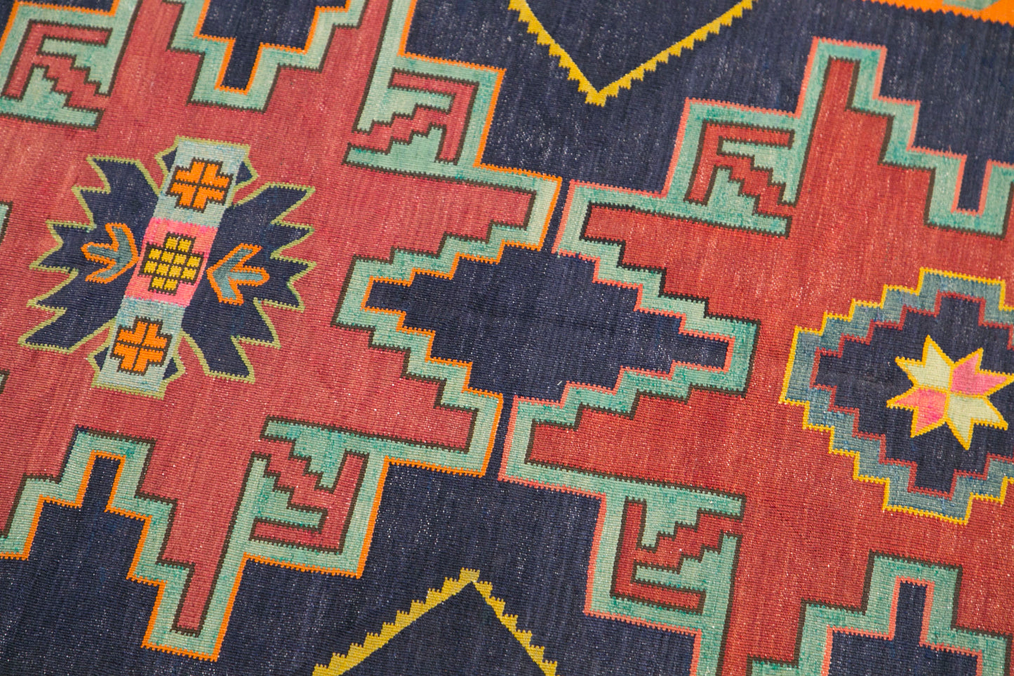 Antique Kilim 5.1 x 8.9 feet 155 x 270 cm