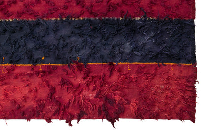 Vintage Turkish Curtain Kilim Rug, 8.4 x 15 ft, 255 x 465 cm, Handwoven Turkish Wool Kilim