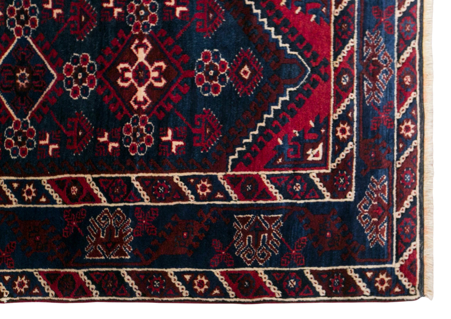 Vintage Dosemealti Rug, 121 × 193 cm / 4 x 6.3 ft Handmade Wool Rug