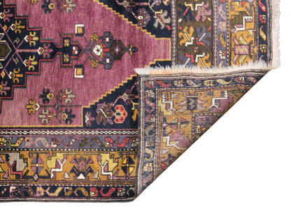 Vintage Yahyali Rug, 120 × 242 cm / 3.9 x 7.9 ft Handmade Wool Rug