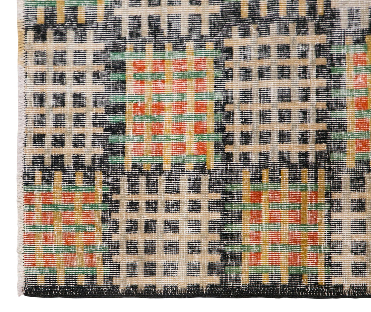 Modern Turkish Area Rug, 3.9x6.2 ft, 118x188 cm