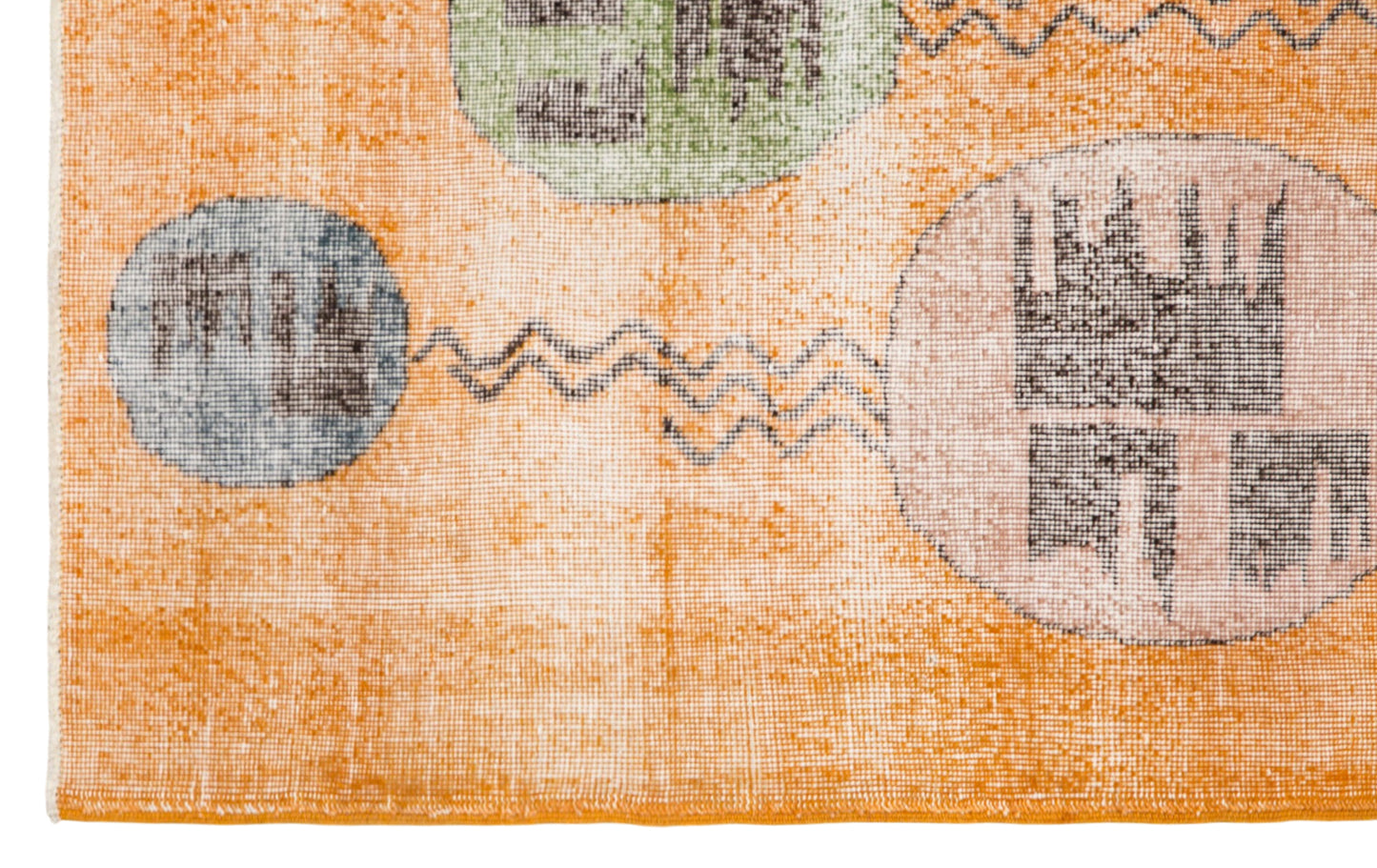 Modern Turkish Area Rug, 6.9x9.8 ft, 210x300 cm