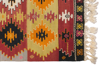 Vintage Konya Kilim, 223 x 350 cm / 7.3 x 11 feet