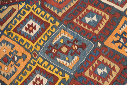 Antique Kilim Rug 5.3 x 8.9 feet 162 x 270 cm