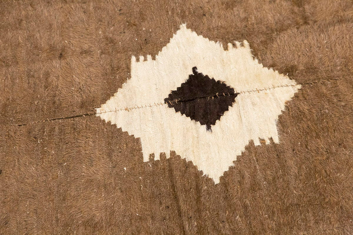 6x7, 5'7 x 7'1 ft, Siirt Blanket Kilim Rug, Siirt Blanket