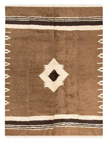6x7, 5'7 x 7'1 ft, Siirt Blanket Kilim Rug, Siirt Blanket