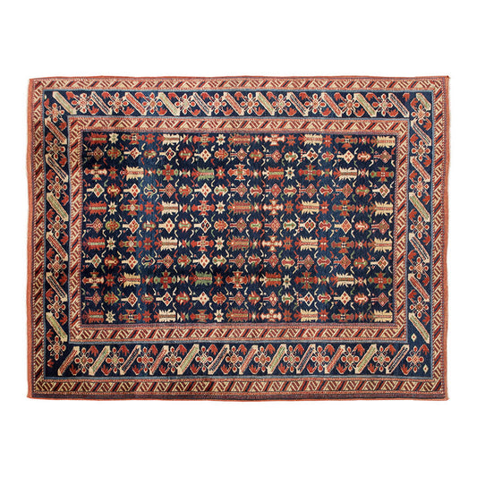6x7 Caucasian Design Rug, Turkish Carpet, New Production Handmade Rug, 5'7 x 6'9 ft, 170x205 cm