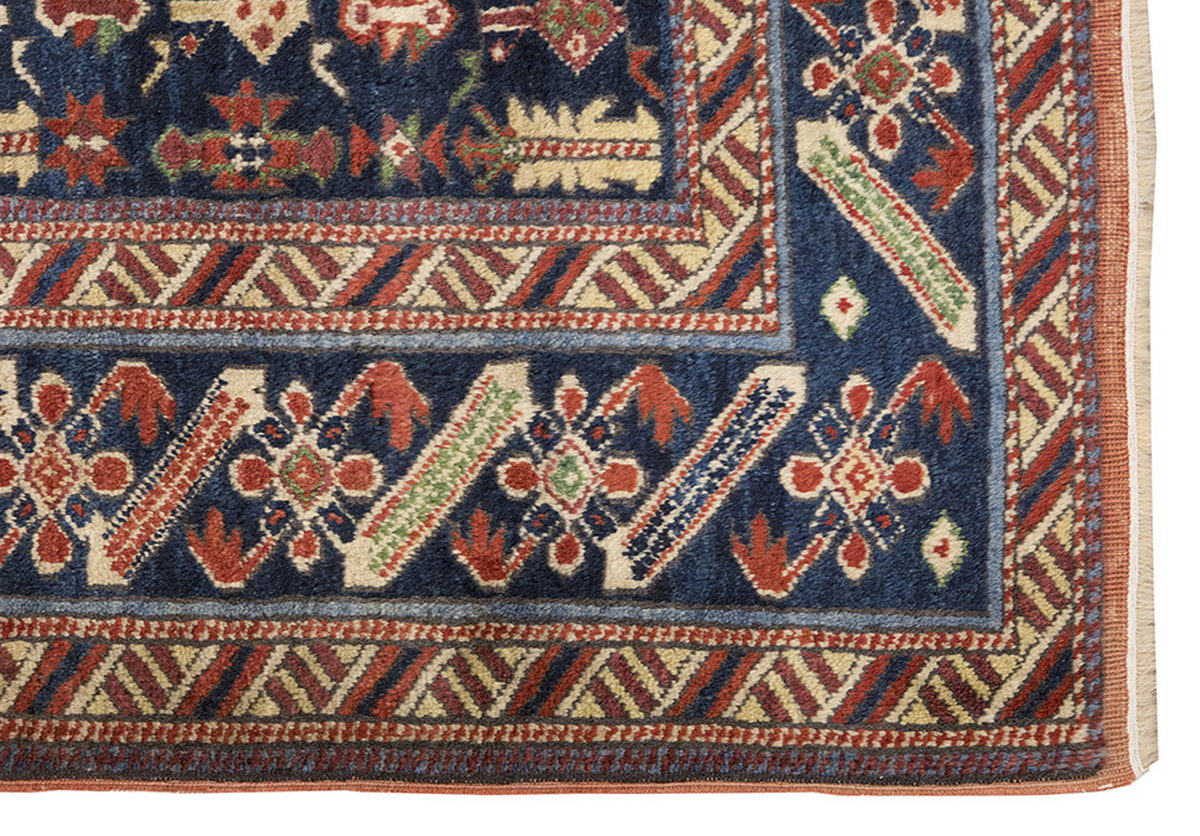 6x7 Caucasian Design Rug, Turkish Carpet, New Production Handmade Rug, 5'7 x 6'9 ft, 170x205 cm