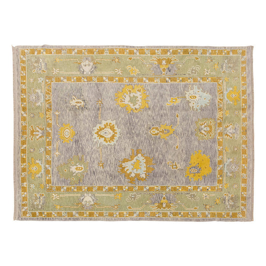 6x8 Geniune Oushak Rug, Turkish Carpet, New Production Handmade Rug, 6 x 7'10 ft, 182x240 cm