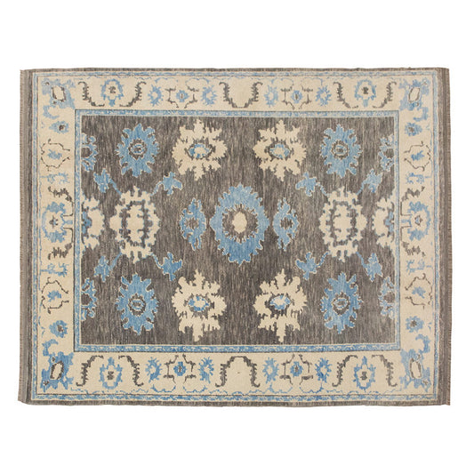 6x8 Geniune Oushak Rug, Turkish Carpet, New Production Handmade Rug, 6'1 x 7'10 ft, 185x240 cm