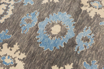6x8 Geniune Oushak Rug, Turkish Carpet, New Production Handmade Rug, 6'1 x 7'10 ft, 185x240 cm