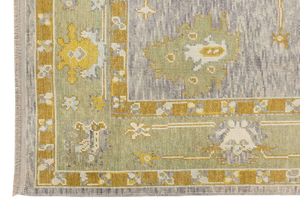 6x8 Geniune Oushak Rug, Turkish Carpet, New Production Handmade Rug, 6 x 7'10 ft, 182x240 cm