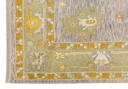 6x8 Geniune Oushak Rug, Turkish Carpet, New Production Handmade Rug, 6 x 7'10 ft, 182x240 cm
