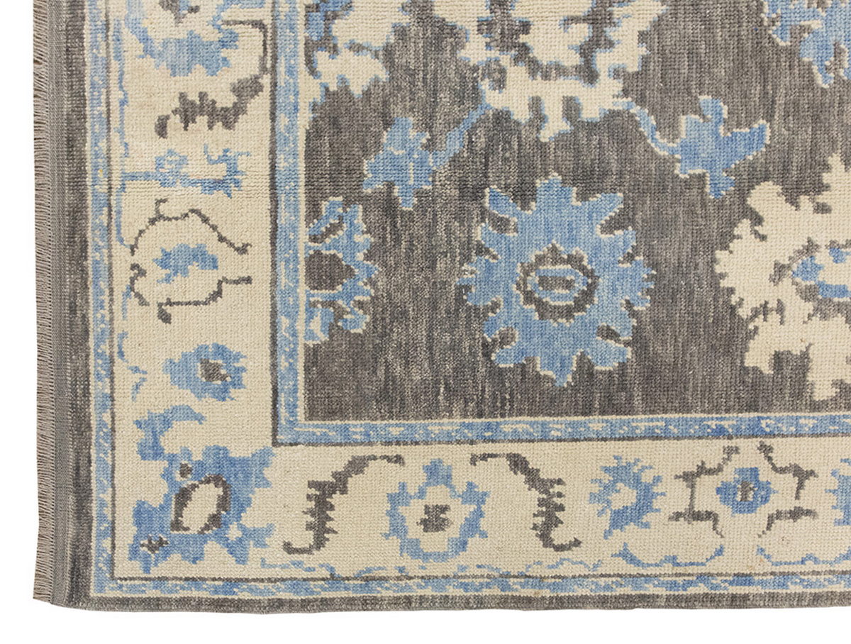 6x8 Geniune Oushak Rug, Turkish Carpet, New Production Handmade Rug, 6'1 x 7'10 ft, 185x240 cm
