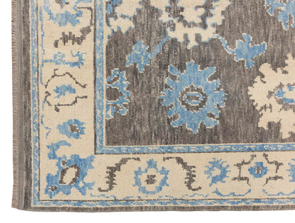 6x8 Geniune Oushak Rug, Turkish Carpet, New Production Handmade Rug, 6'1 x 7'10 ft, 185x240 cm