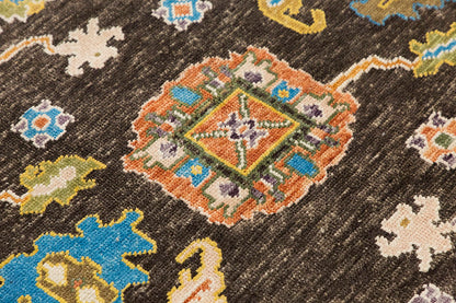 6x9 Geniune Oushak Rug, Turkish Carpet, New Production Handmade Rug, 5'10 x 9'2 ft, 177x279 cm