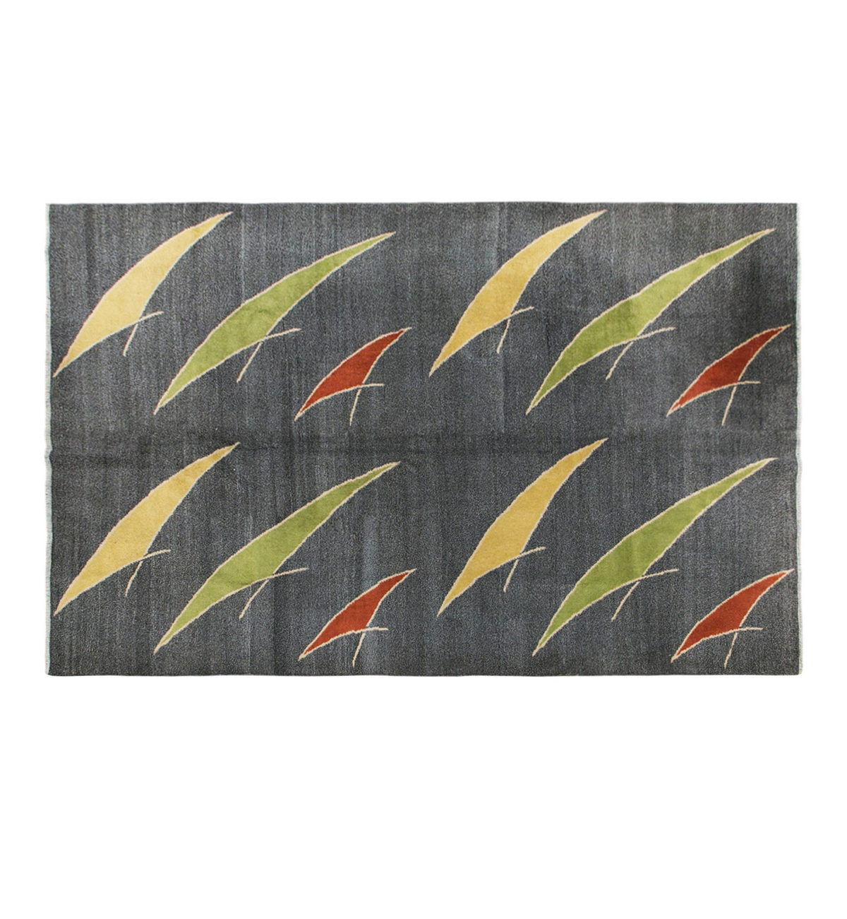 7'0" x 9'1" | 214 x 277 cm, Handwoven Wool on Wool Rug, Boho Nomadic Carpet, Muted Colors, Anatolian Style