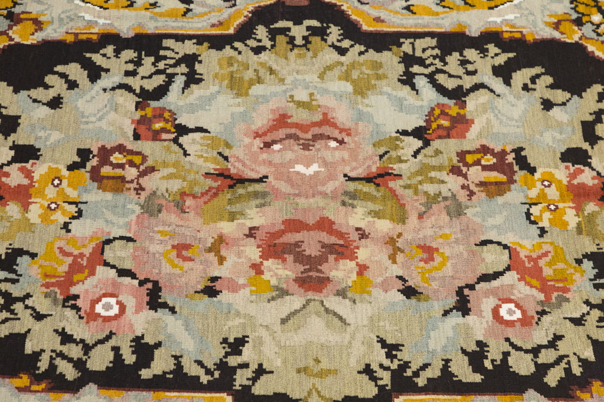 7.3 x 10.6 ft, Vintage Moldovian Kilim, Handwoven Wool