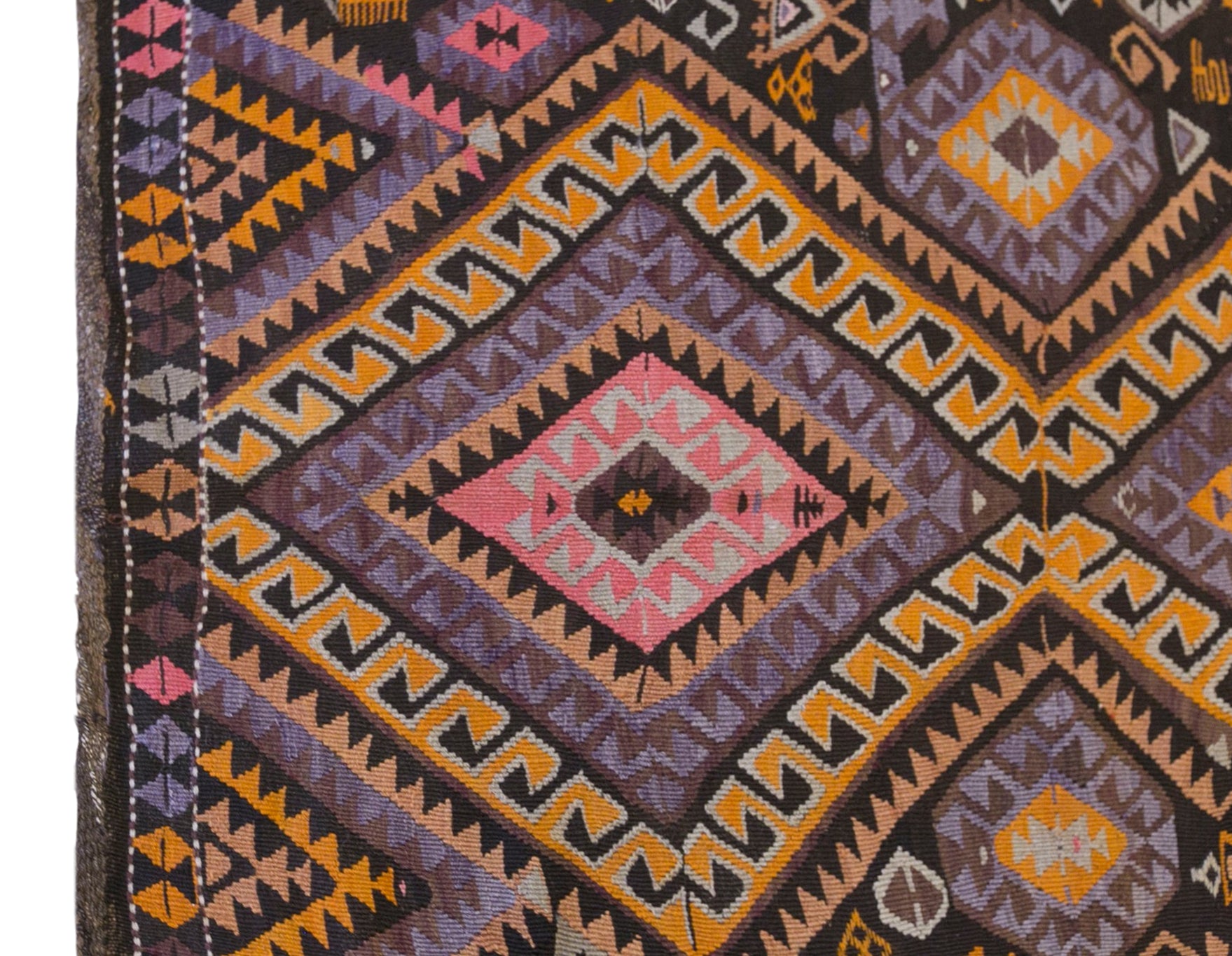 70+ Year Old Vintage Turkish Kilim