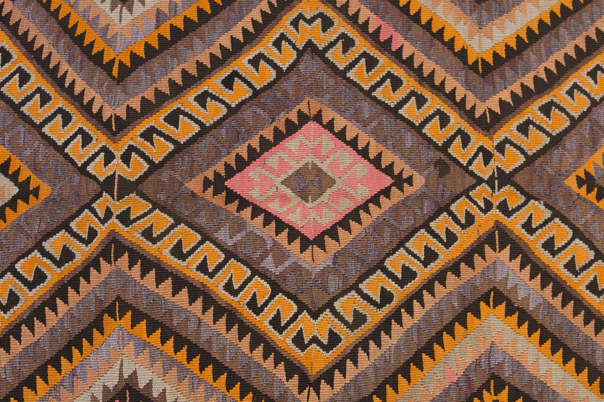 70+ Year Old Vintage Turkish Kilim