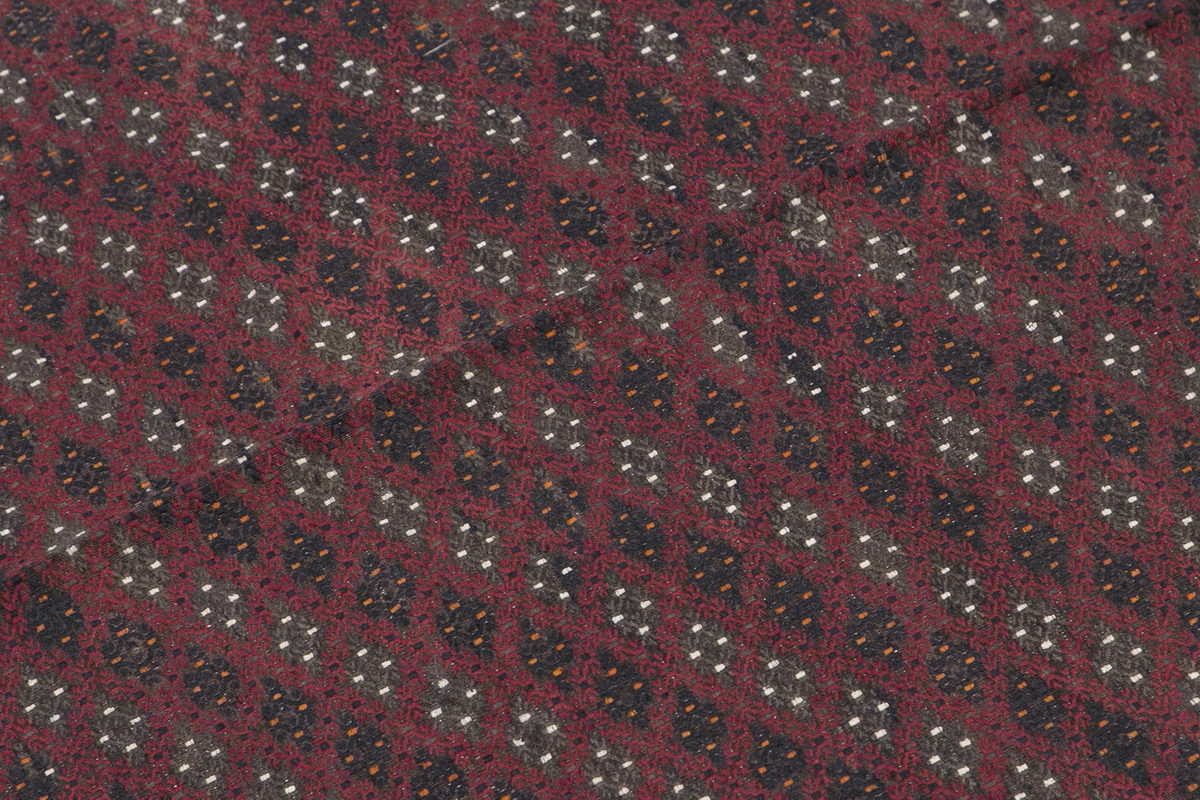70 Years Old Turkmen Kilim, 221 x 375 cm / 7'3 x 12'3 feet