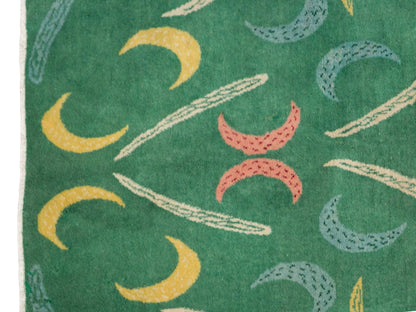 Modern Turkish Area Rug, 6.9x10 ft, 210x305 cm