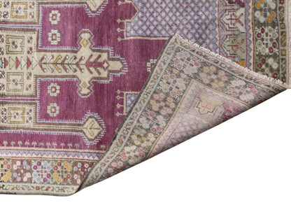 Vintage Kırşehir Rug, 106 × 221 cm / 3.5 x 7.3 ft Handmade Wool Rug