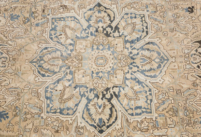 Vintage Turkish Area Rug, 8.9x13 ft, 270x395 cm