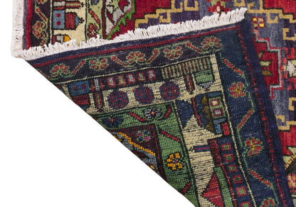 Vintage Konya Rug, 100 × 190 cm / 3.3 x 6.2 ft Handmade Wool Rug
