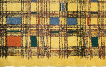 Modern Turkish Area Rug, 6.8x9.8 ft, 208x300 cm