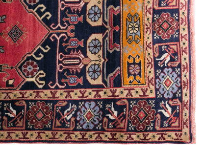 Vintage Konya Prayer Rug, 120 × 200 cm / 3.9 x 6.6 ft Handmade Wool Rug