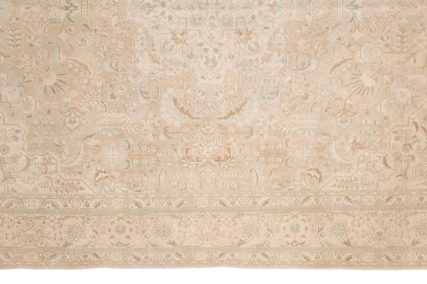 Vintage Turkish Area Rug, 9.7x12.6 ft, 295x385 cm