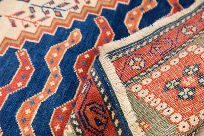 7x10 Caucasian Design Rug, Turkish Carpet, New Production Handmade Rug, 7'5 x 10'1 ft, 225x307 cm