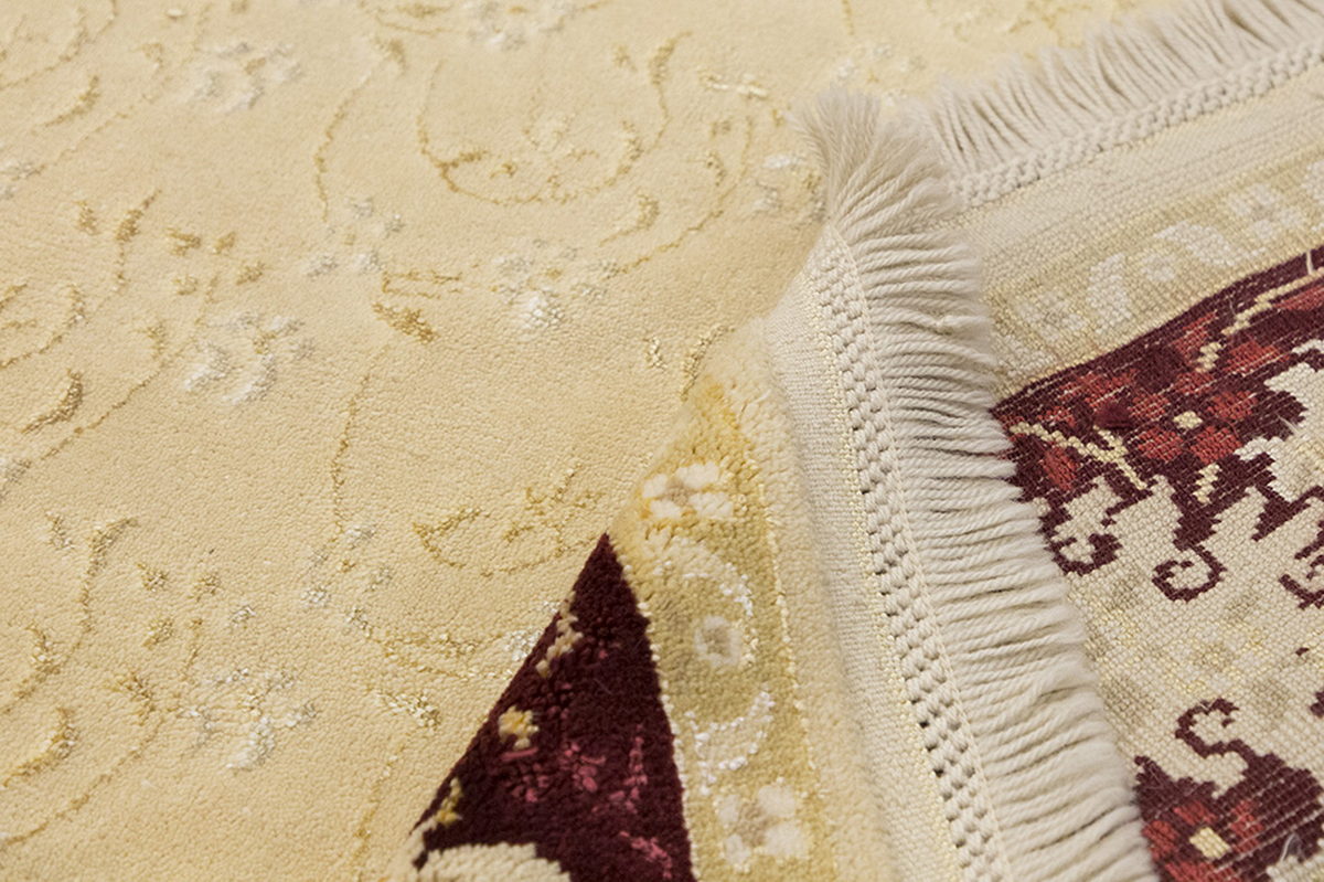 7x9 Geniune Oushak Rug, Turkish Carpet, New Production Handmade Rug, 6'7 x 9'0 ft, 200x275 cm