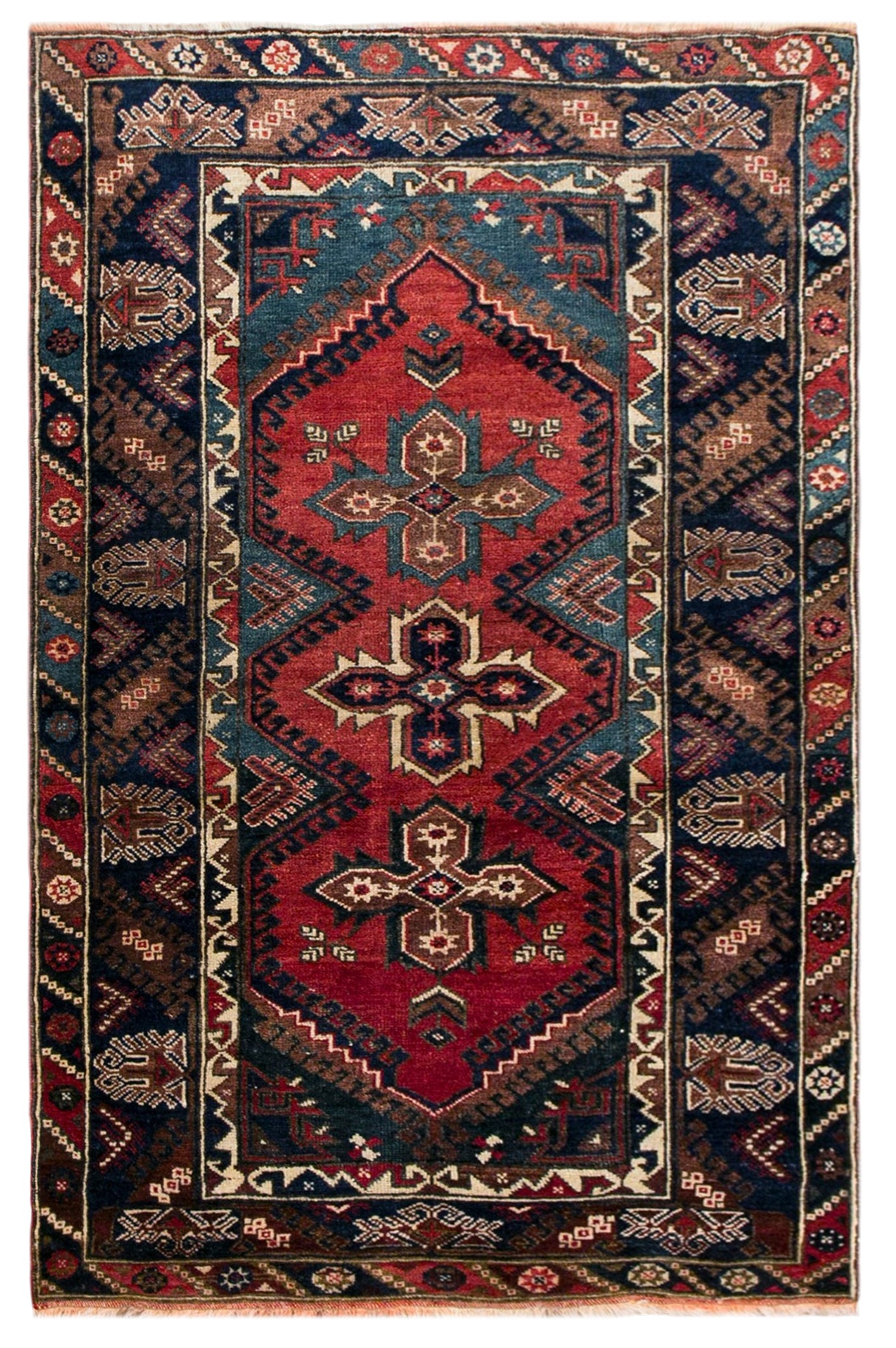 80+ Yrs Old Döşemealtı Rug 4'3" x 6'9" (130x205 cm)