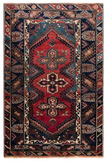 80+ Yrs Old Döşemealtı Rug 4'3" x 6'9" (130x205 cm)