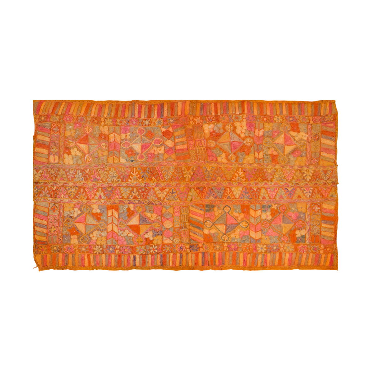 80 Years Old Arabi Kilim, 143 x 245 cm / 4'8 x 8'0 feet