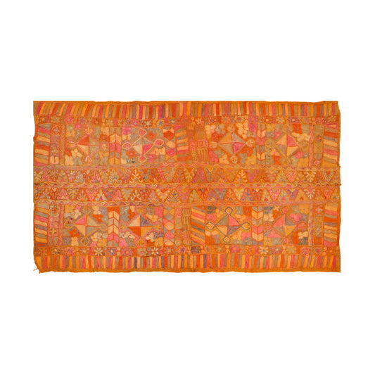 80 Years Old Arabi Kilim, 143 x 245 cm / 4'8 x 8'0 feet