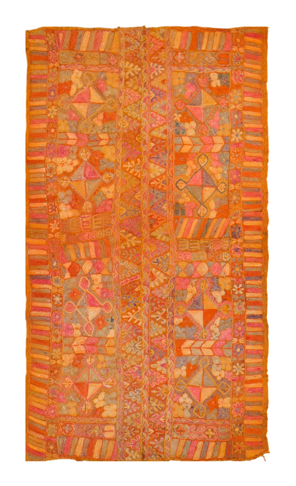 80 Years Old Arabi Kilim, 143 x 245 cm / 4'8 x 8'0 feet
