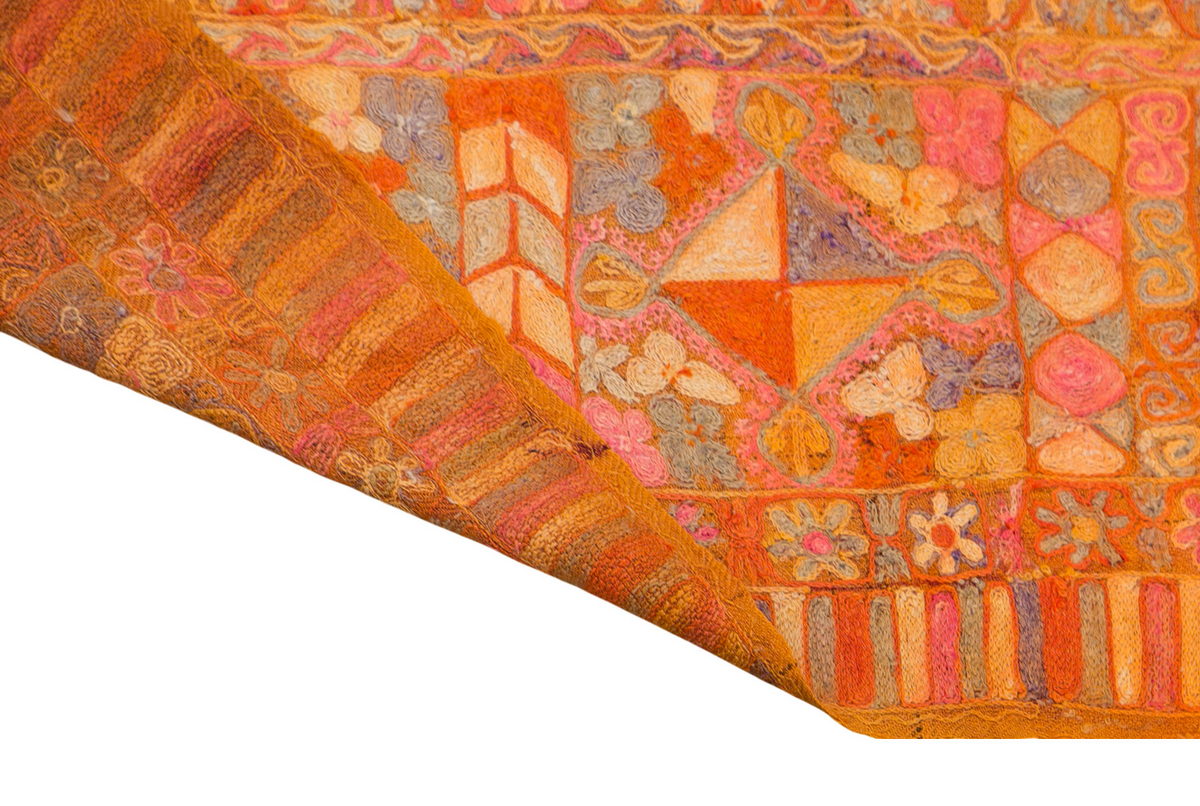 80 Years Old Arabi Kilim, 143 x 245 cm / 4'8 x 8'0 feet