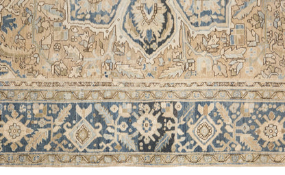 Vintage Turkish Area Rug, 8.9x13 ft, 270x395 cm
