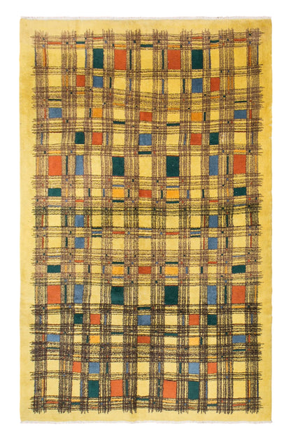 Modern Turkish Area Rug, 6.8x9.8 ft, 208x300 cm