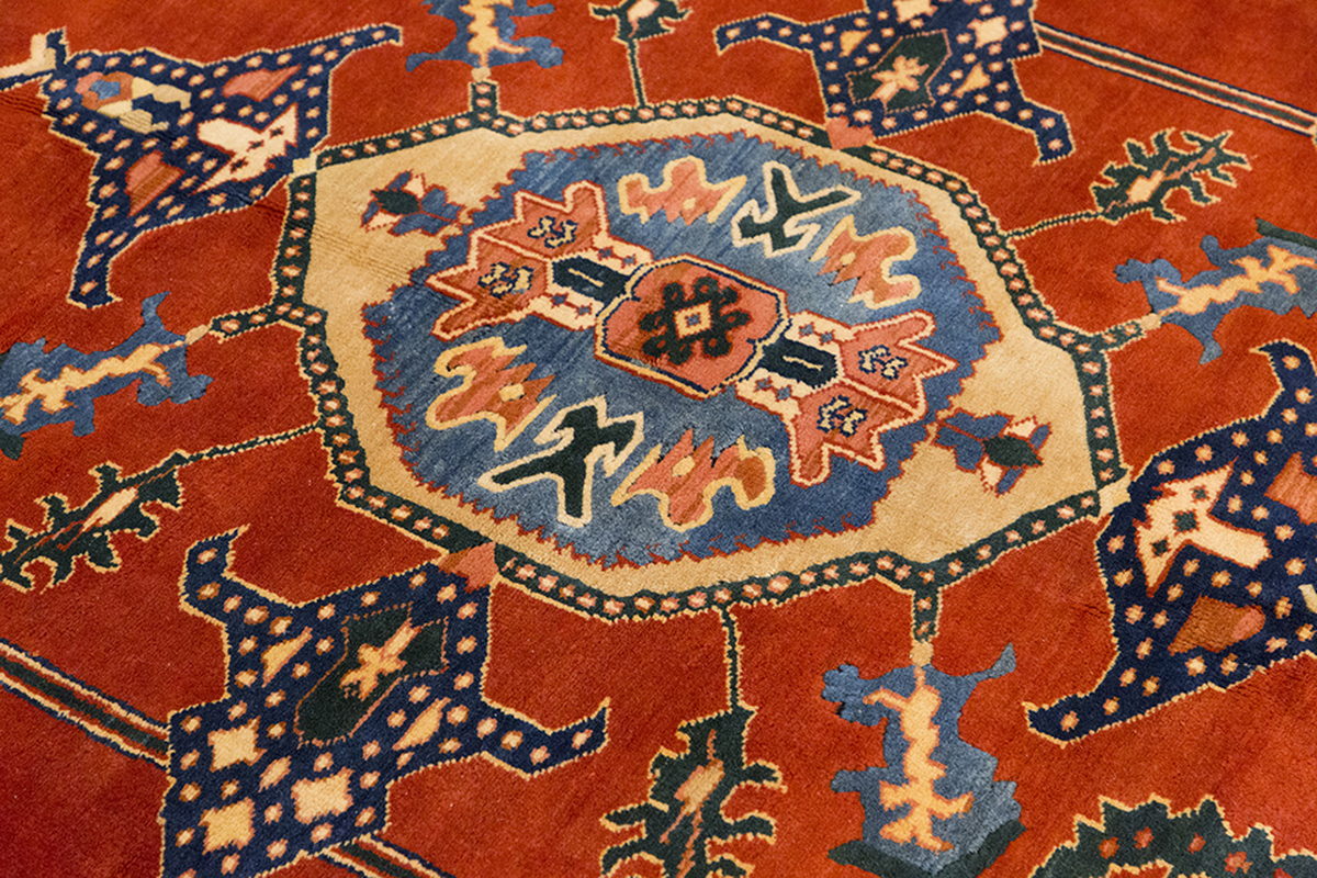 8x10 Caucasian Design Rug, Turkish Carpet, New Production Handmade Rug, 7'7 x 9'6 ft, 232x290 cm