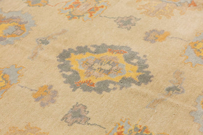 9x12 Geniune Oushak Rug, Turkish Carpet, New Production Handmade Rug, 9'4 x 12'4 ft, 284x375 cm