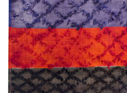 Cirpi Kilim Rug, Turkish Kilim Rug, Kilim Rug 7'1x13'1 feet, 215x400cm , Anatolian Turkish Kilim Rug, Kilim Cirpi Rug