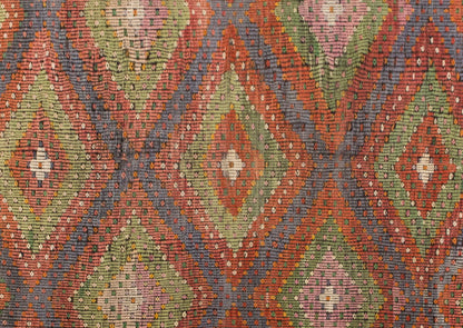Embroidery Neutral Kilim 6'4" x 9 feet 192 x 275 cm