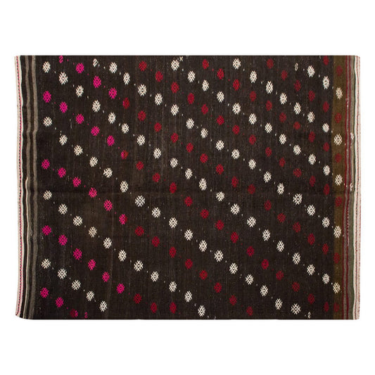 Embroidery Neutral Kilim 6'7" x 9'8" feet 200 x 295 cm