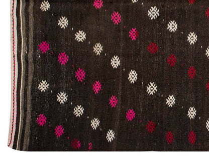 Embroidery Neutral Kilim 6'7" x 9'8" feet 200 x 295 cm